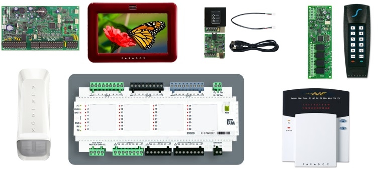 Elektronické zabezpečovací systémy Paradox
